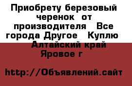 Приобрету березовый черенок  от производителя - Все города Другое » Куплю   . Алтайский край,Яровое г.